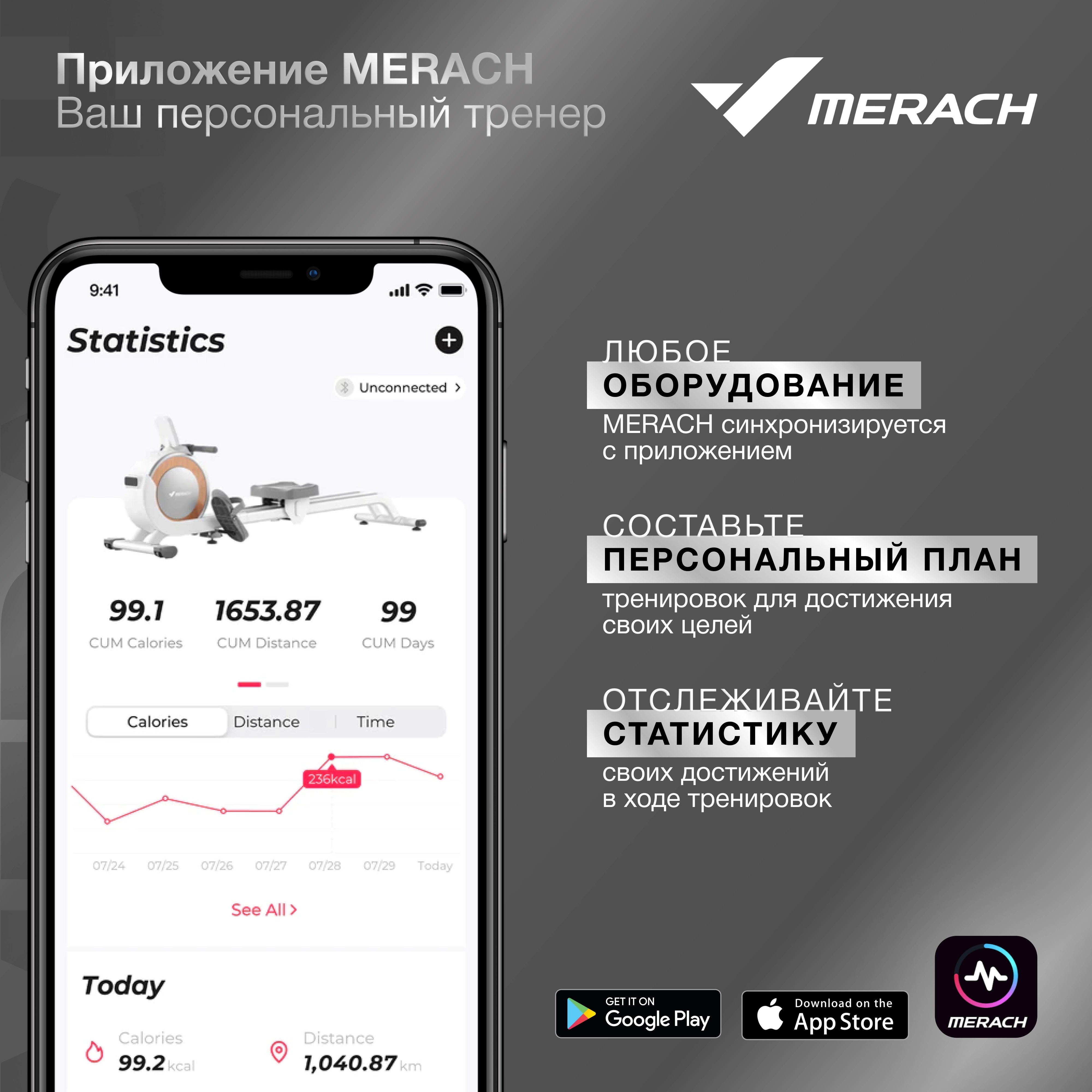 Велотренажер MERACH MR-636