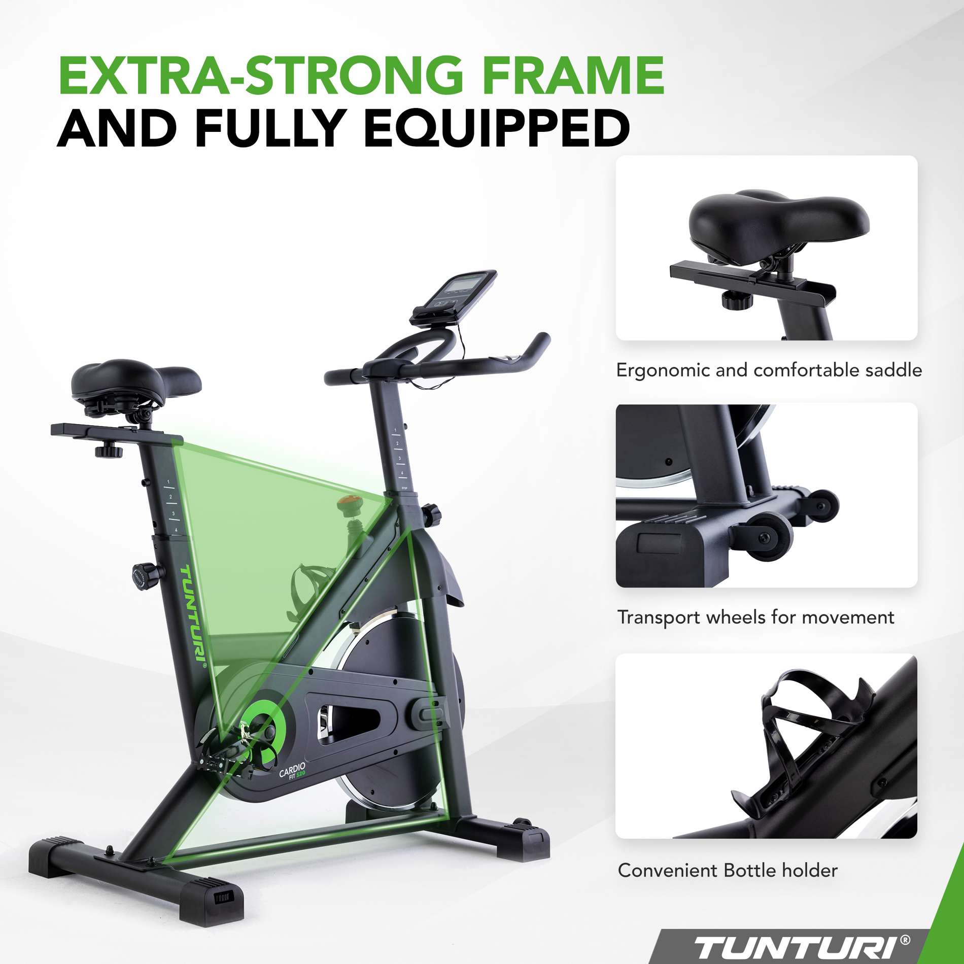 Велотренажер Tunturi Cardio Fit S20 Sprinter Bike