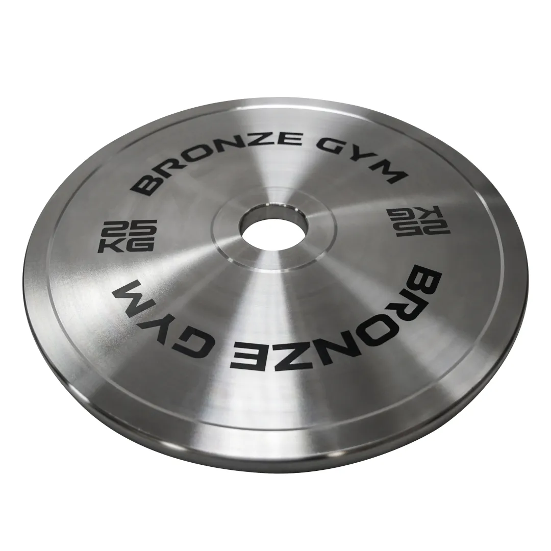Диск олимпийский BRONZE GYM стальной 25 кг