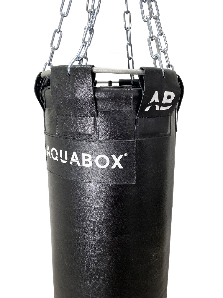 Мешок боксерский водоналивной AQUABOX кожа 35/120/50 кг черный