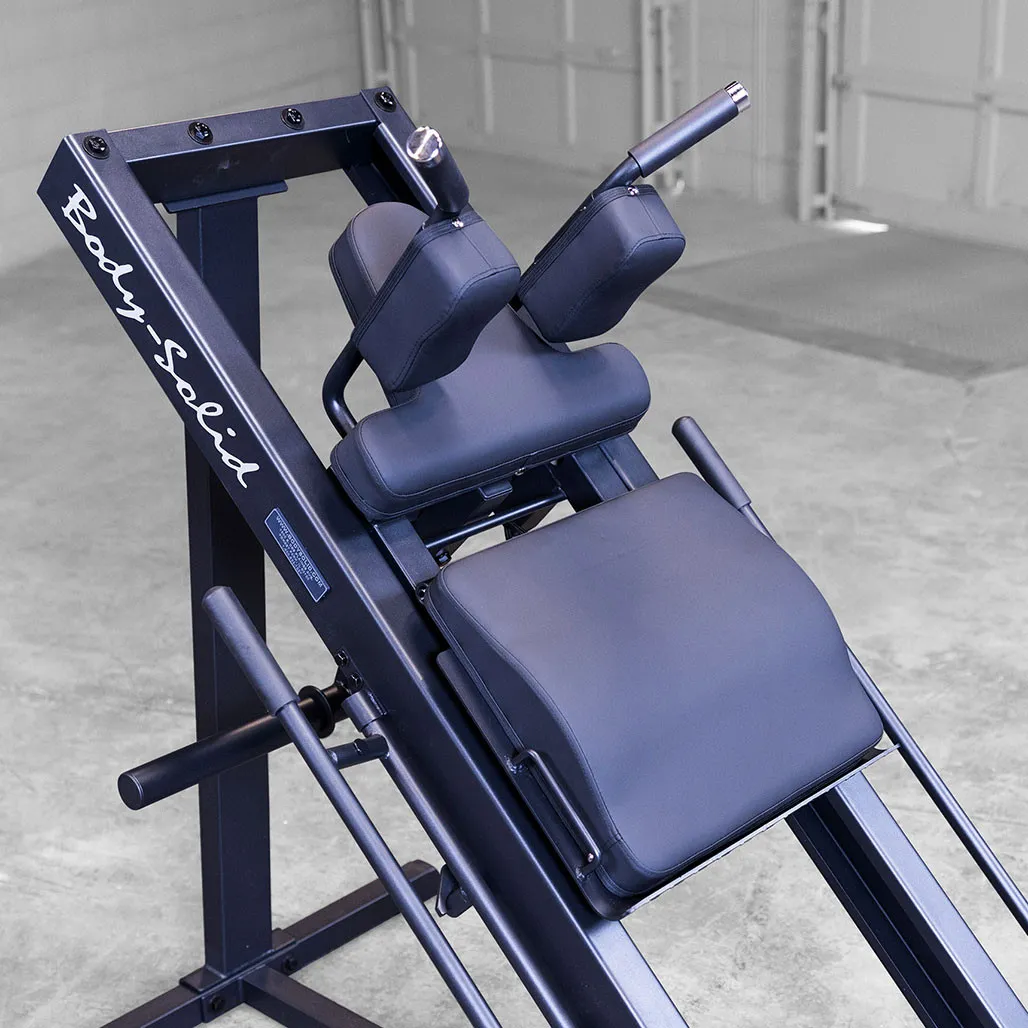 Жим ногами/Гакк-присед Body Solid GLPH1100B черный
