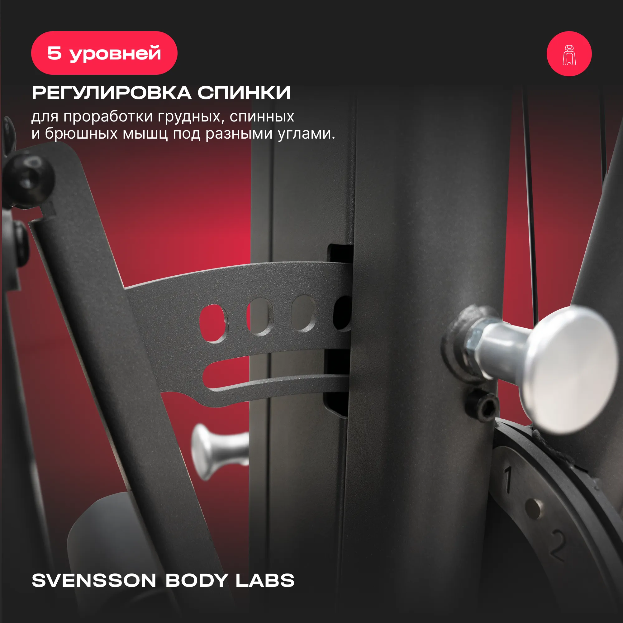 Силовой комплекс SVENSSON BODY LABS RIGEL PLUS PRO (стек 60кг)