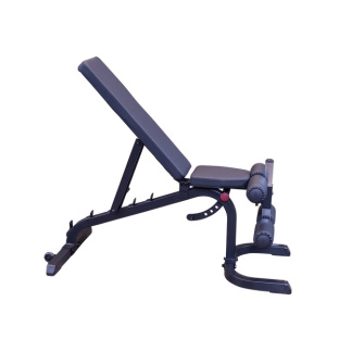 Универсальная регулируемая скамья BODY SOLID GFID31B черная