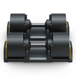 Гантели регулируемые Matrix MXR Adjustable Dumbbell DB32, пара 32 кг